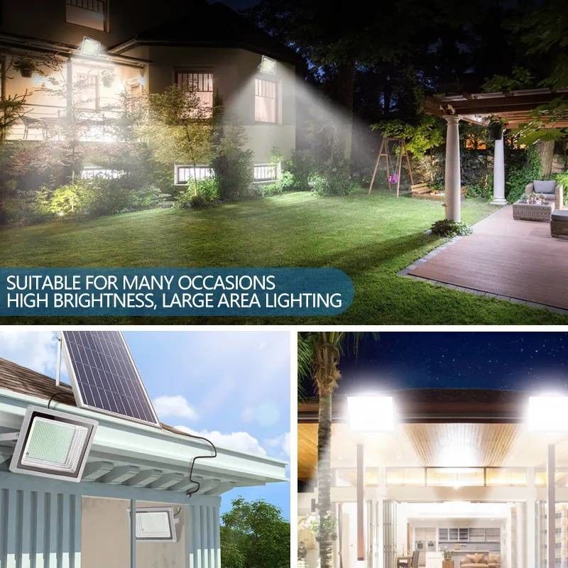 100 Watt Außenwasserdichte Hochleistungs-Neue Solarstraßenlampe mit Fernbedienung