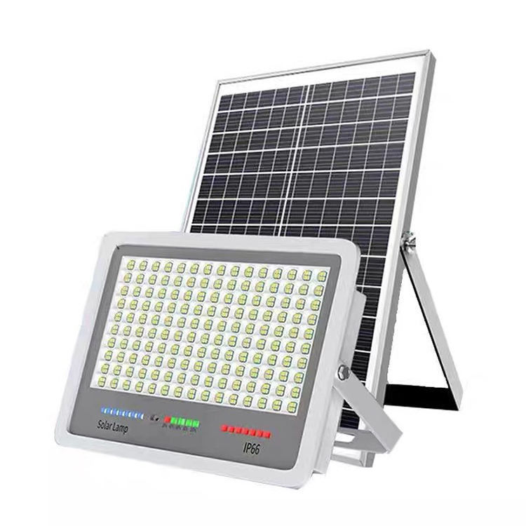 Hohe Helligkeit 50w Solarflutlicht 4 in One LED-Perlen Sicherheitsleuchten mit Solarpaneel