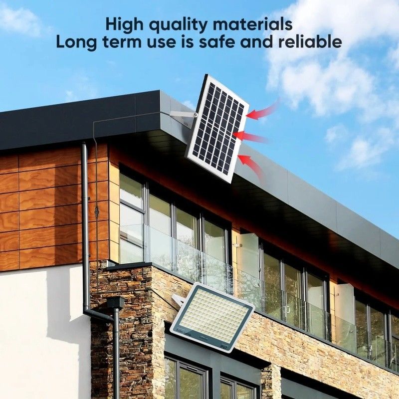 Hohe Helligkeit 50w Solarflutlicht 4 in One LED-Perlen Sicherheitsleuchten mit Solarpaneel