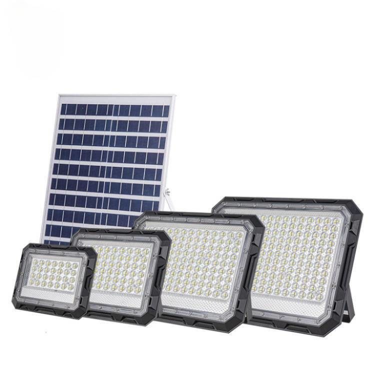 150w Fünf-in-Eins-LED-Kernchen Solar-Powered Panel Außen-Sicherheit geführt Garten-Flutleuchten