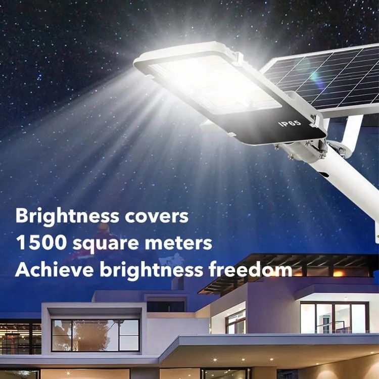 Custom Split Solar Street Light 100 Watt kommerzielle Solarstraßenbeleuchtung mit Fernbedienung