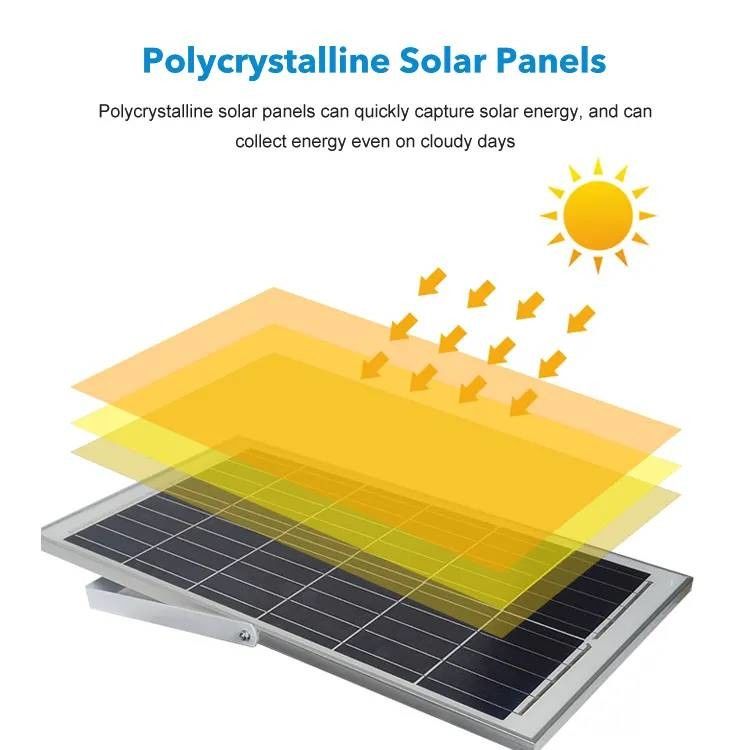 Split Solar Street Light with Remote Control for Outdoor Road and Garden Lighting