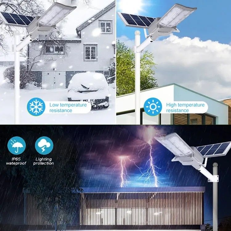 Split Solar Street Light with Remote Control for Outdoor Road and Garden Lighting