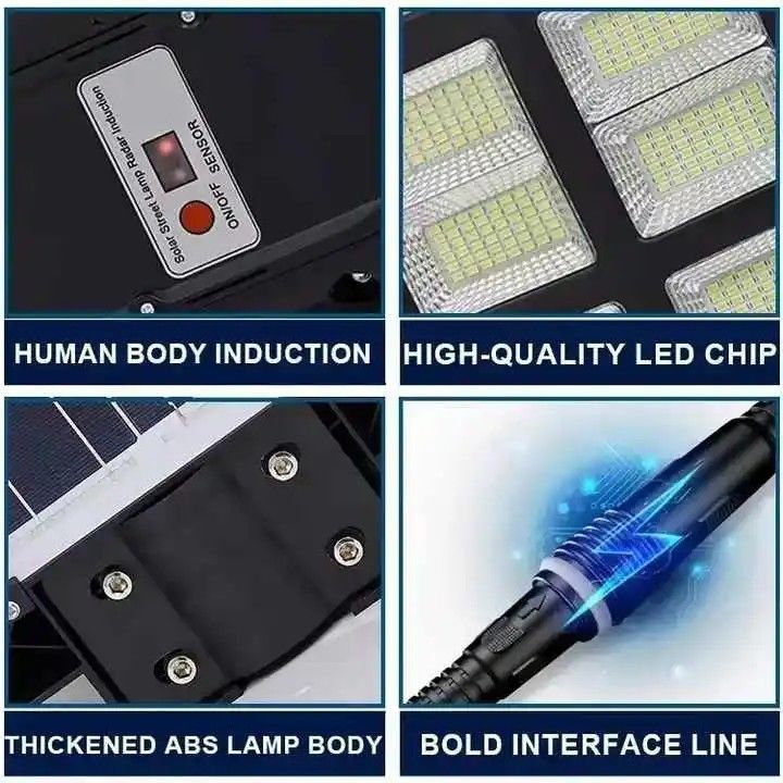 4200LM Integrated Solar Street Light All In One 100W IP65 Outdoor Solar LED Street Light