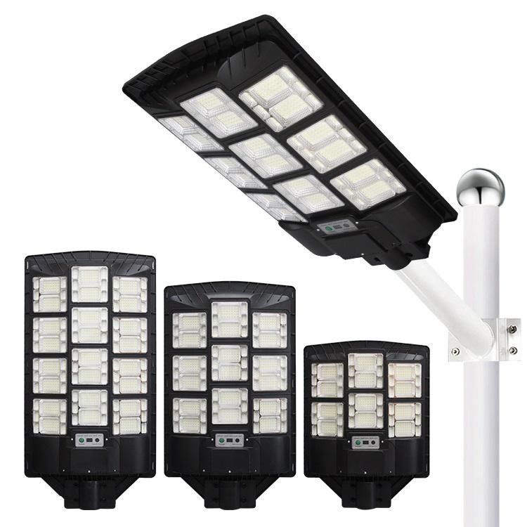 100W Solarstraßenlicht Solar-Induktionslampe IP65 automatisch eingeschaltet mit Bewegungssensor