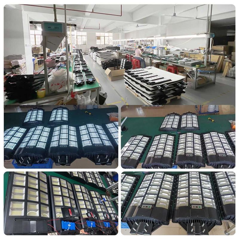 Custom integrierte Solarstraßenbeleuchtung 300w High Lumen Solar Gartenleuchten mit Lifepo4 Batterie