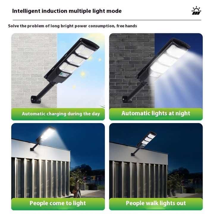 120 W integrierte Solar-LED-Straßenbeleuchtung für die öffentliche Beleuchtung Energieeffiziente und zuverlässige Beleuchtung bietet