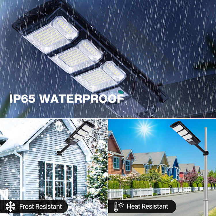 120 W integrierte Solar-LED-Straßenbeleuchtung für die öffentliche Beleuchtung Energieeffiziente und zuverlässige Beleuchtung bietet