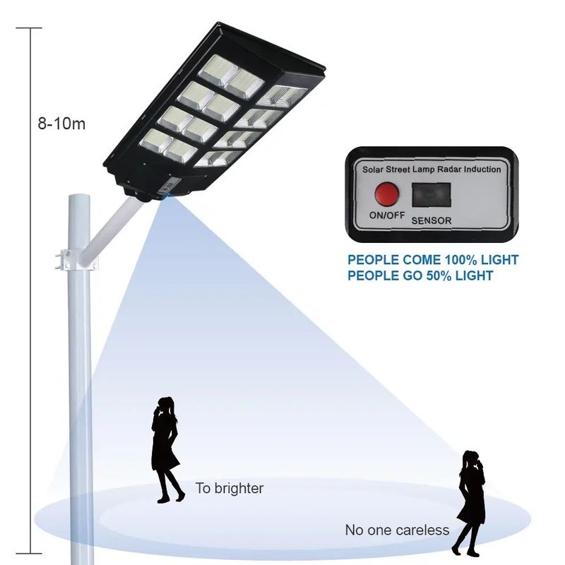 Wetterbeständiges integriertes Solarstraßenlicht IP67 All in One Solarstraßenlicht 480W