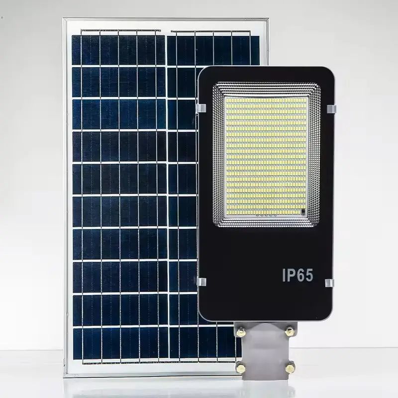 Custom Split Solar Street Light 100 Watt kommerzielle Solarstraßenbeleuchtung mit Fernbedienung