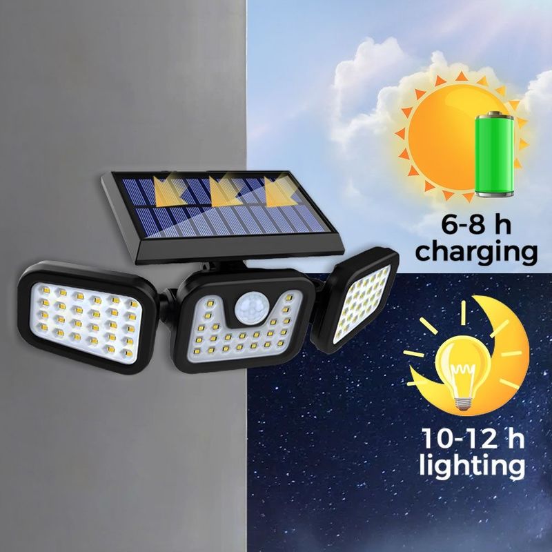 6500k Waterproof Outdoor Ip65 Motion Sensor Led Wall Lights for Exterior