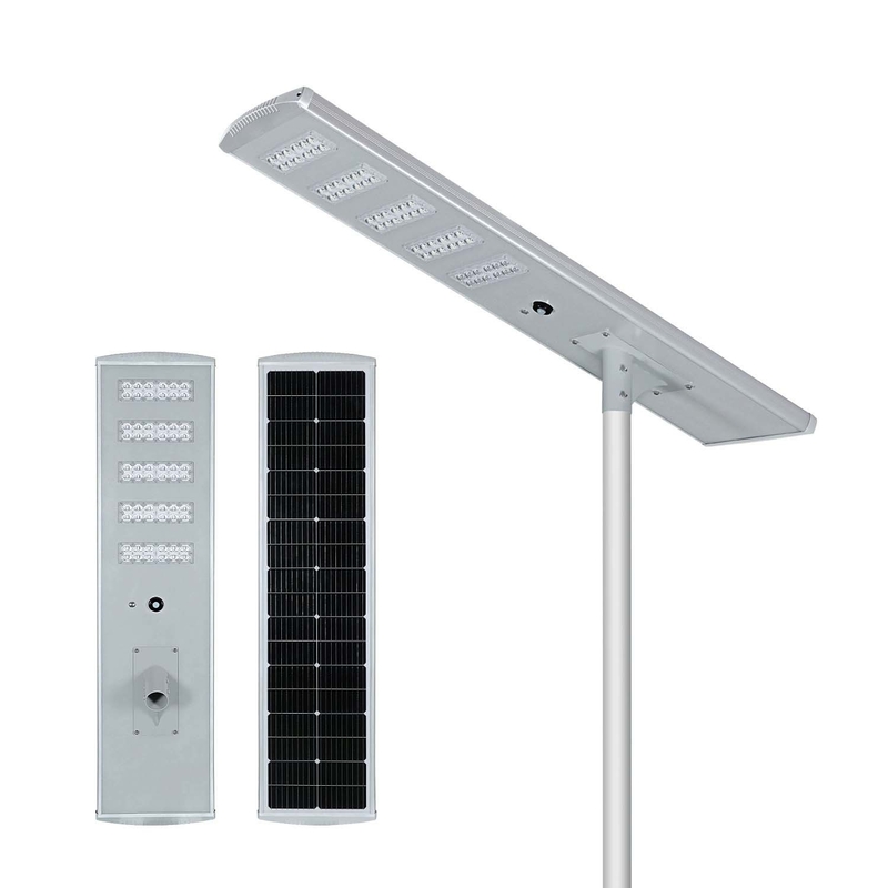 60W Energy Saving Street Light  Outdoor LED Integrated All in One Led Solar Street Lamp