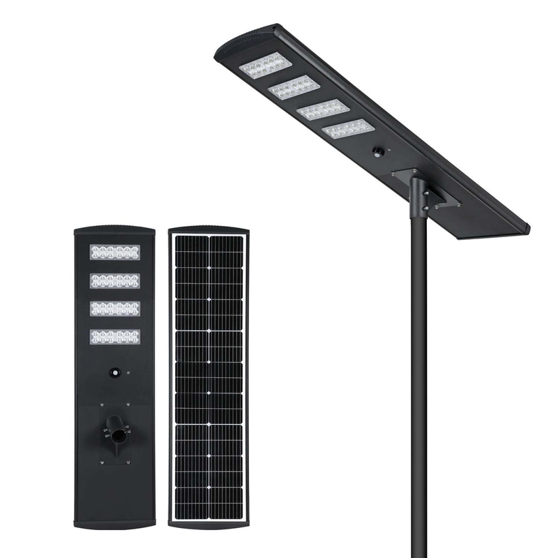 New Rural 150W Solar Integrated Street Lamp, Outdoor Courtyard Solar Lighting Street Lamp