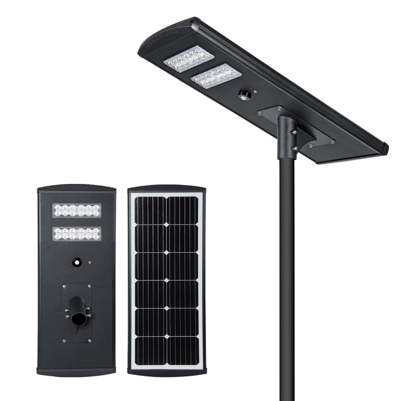 60W Clean Solar Street Light - Outdoor LED Integrated Solar Street Lamp - 6-meter-tall lamp
