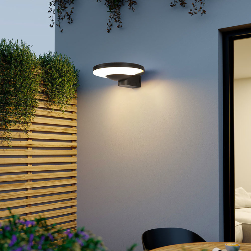 IP65 5W LED Wall Light Die Casting Aluminum and PC outdoor garden retro vintage wall lamps
