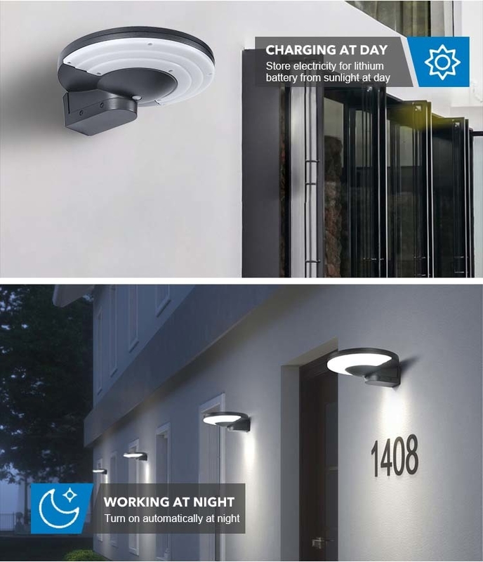 IP65 5W LED Wall Light Die Casting Aluminum and PC outdoor garden retro vintage wall lamps