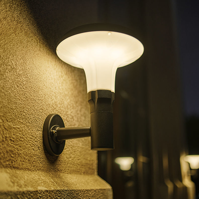 High Lumen Solar Wall Lamp Garden Decoration IP65 Waterproof Hallway Solar Lights Wall Mounted
