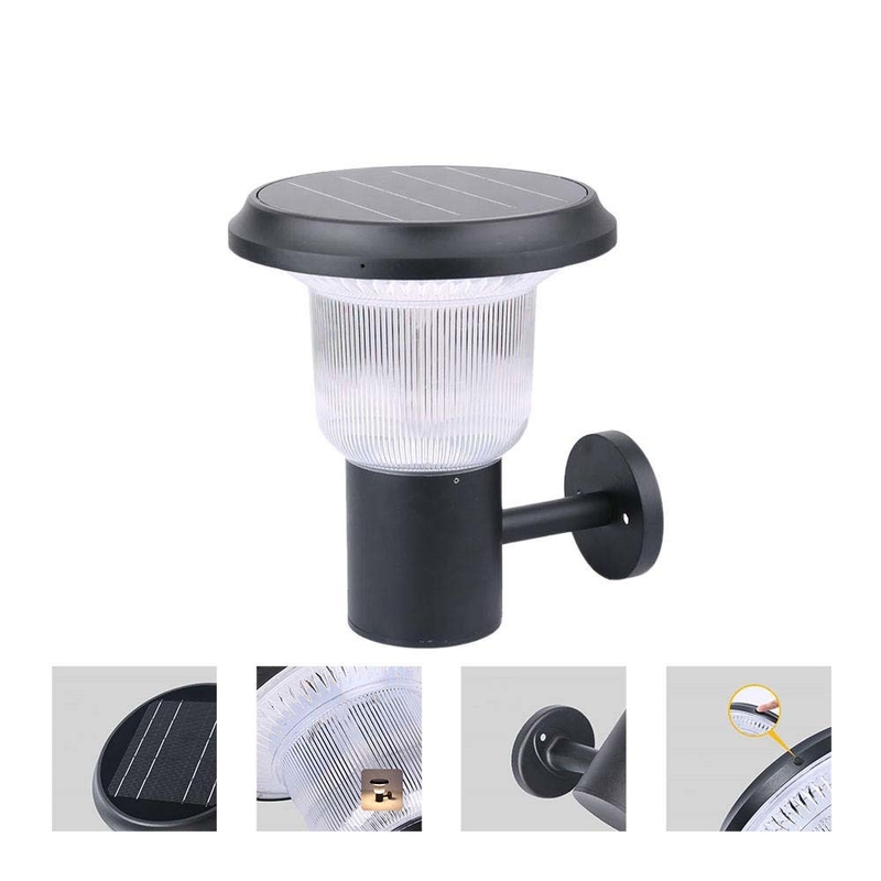 Modern Led Solar Wall Light Architectural Lighting Solar Outdoor Wall Lamp High Efficiency 5V/4.5W