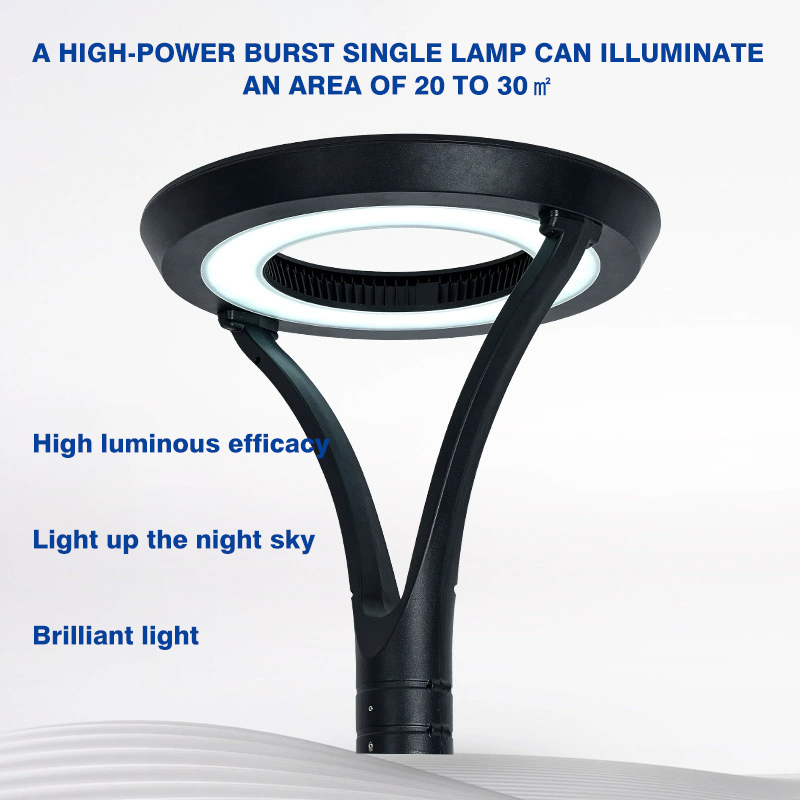 Smart Yard Light Outdoor Motion Sensor LED Garden Lamp for Driveway Security