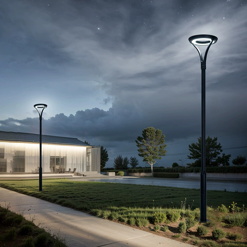 Smart Yard Light Outdoor Motion Sensor LED Garden Lamp for Driveway Security