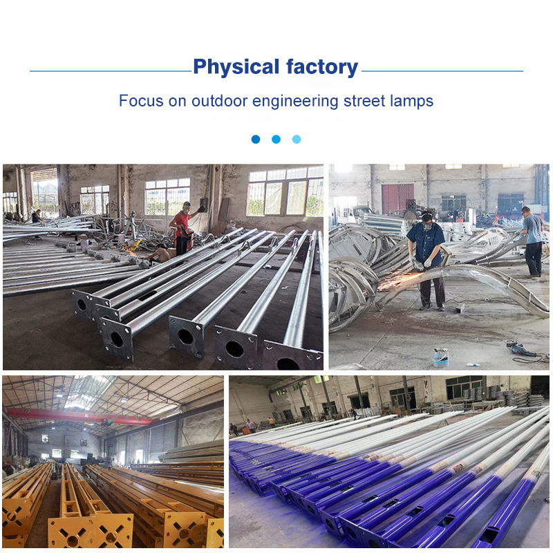 Classic Lamp Post Garden Light Outdoor Waterproof Lighting for Park and Driveway