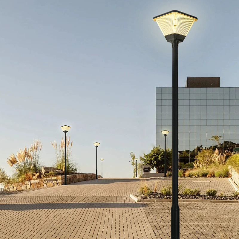 Decorative Yard Light Solar LED Lantern Style Lamp for Backyard Patio Landscaping