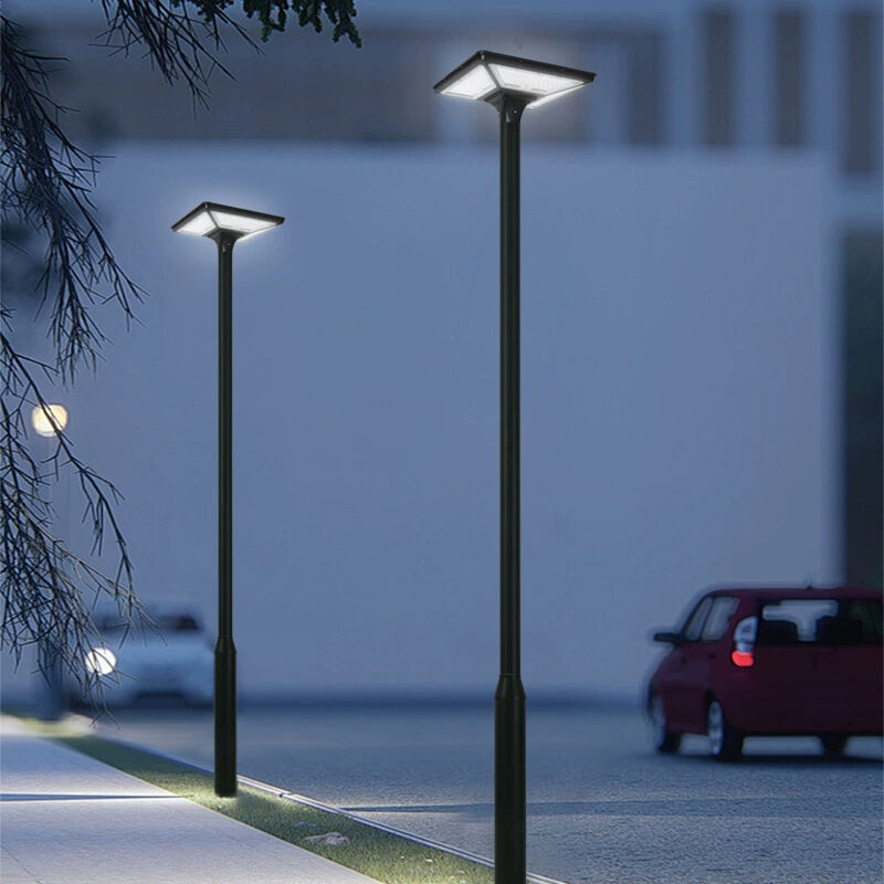 Solar Garden Lamp with Auto Dusk-to-Dawn Lighting for Pathways, Yards and Landscape Décor