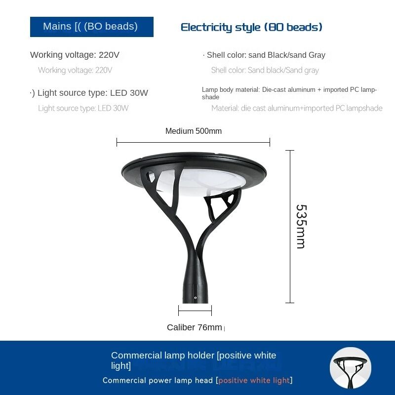 Factory-Direct Solar Garden Lamp with Fast Shipping for Importers and Resellers