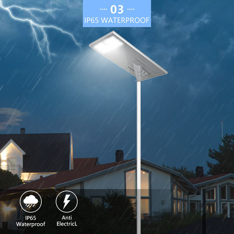 Integrated Solar Street Light for Outdoor Road Lighting – Long Working Time & Easy Install