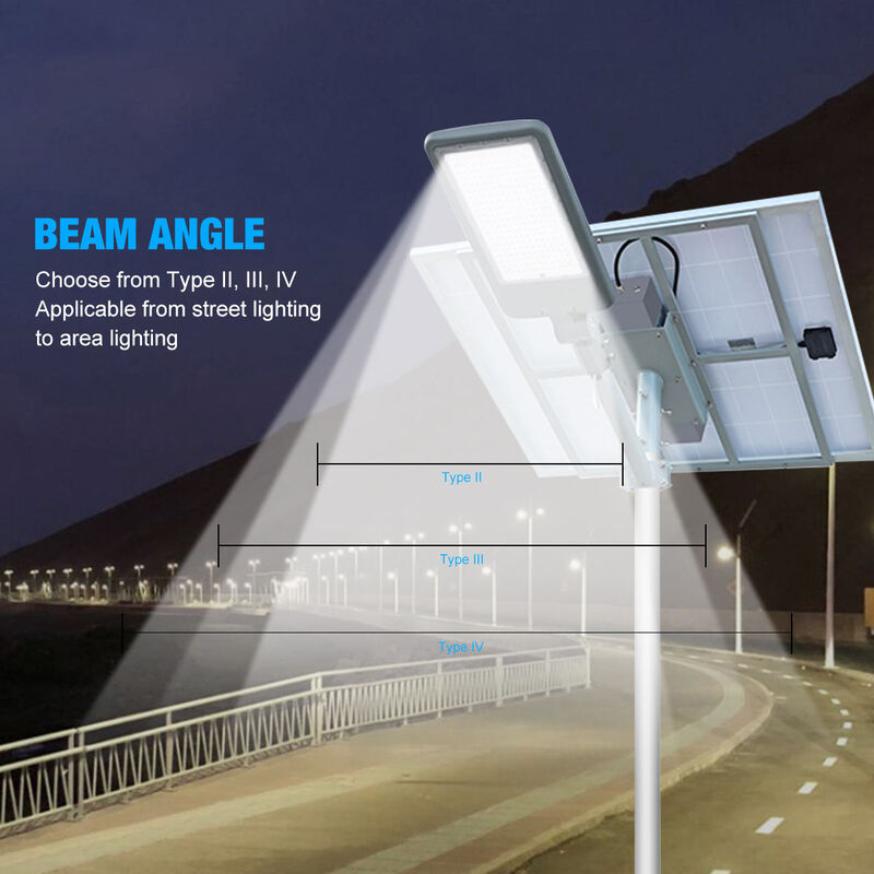 Outdoor Split Solar Street Light, High Brightness 160lm/w, 60–240 LED, IP65 Waterproof, Energy Efficient