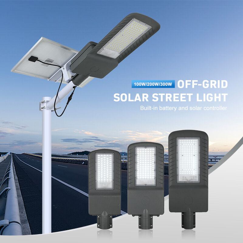 Outdoor LED Solar Street Light Waterproof IP65 Rating Garden Backyard Wall Courtyard Night Lighting