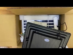 لنز برجسته کردن چراغ های روشنایی باغ کنترل از راه دور نور سیل خورشیدی