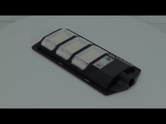 120Lm/w چراغ خیابان خورشیدی یکپارچه 180w روشنایی بالا چراغ LED خورشیدی